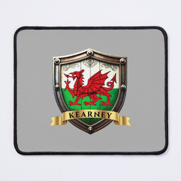 Item preview, Kearney Welsh Heritage Crest Shield designed and sold by Highlandkings.