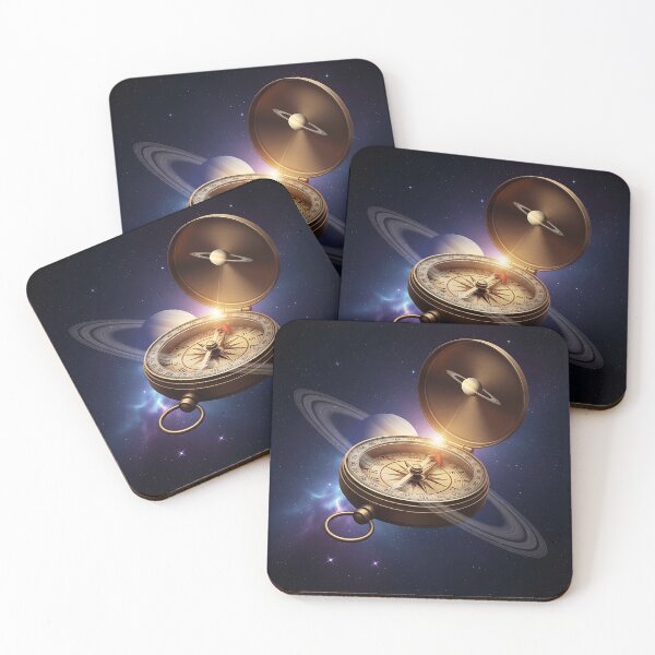 Item preview, Cosmic Brass Compass in Deep Space designed and sold by Michaelragheb.