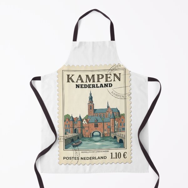 Item preview, Kampen Netherlands Vintage Travel Stamp designed and sold by k3rstman1.