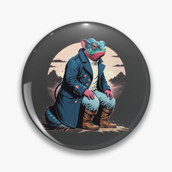 Item preview, Chameleon sitting on a rock designed and sold by tarkone.