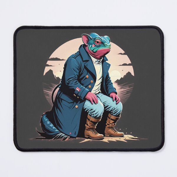 Item preview, Chameleon sitting on a rock designed and sold by tarkone.