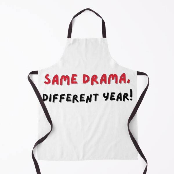 Item preview, Same Drama, Different Shutdown | Funny Government Shutdown Typography designed and sold by Palette & Hue.