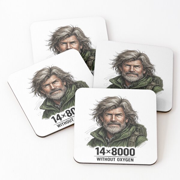 Item preview, Rugged Mountaineer Portrait - 14x8000 Without Oxygen Achievement designed and sold by GabeMountainArt.