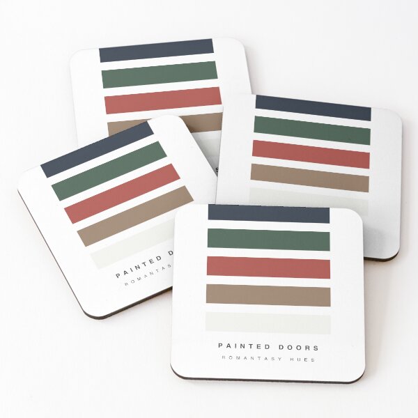 Item preview, ‘Painted Doors’ Romantasy Hue Palette designed and sold by The Colourful Game.