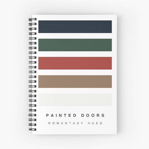 Item preview, ‘Painted Doors’ Romantasy Hue Palette designed and sold by The Colourful Game.