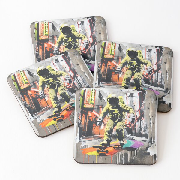 Item preview, Slick Orbit Skater designed and sold by ONYX Pixee.