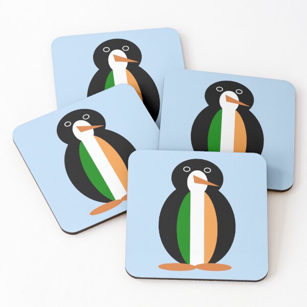 Item preview, Ms. Penguin Wearing the Irish Flag designed and sold by AuntieShoe.