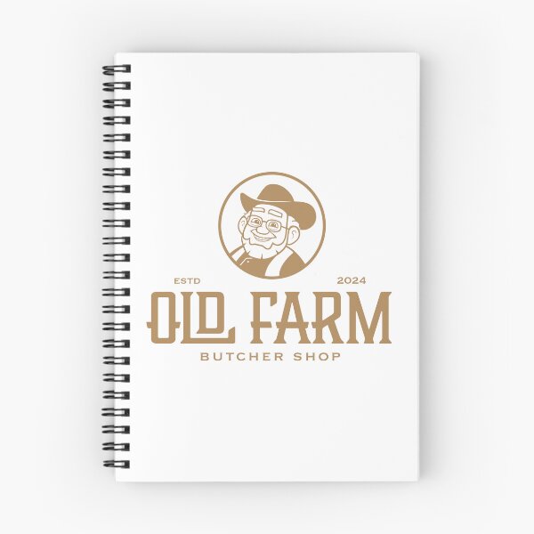 Item preview, Old Farm Butcher Shop Vintage Farmer Logo Vector Design designed and sold by ccabatu.