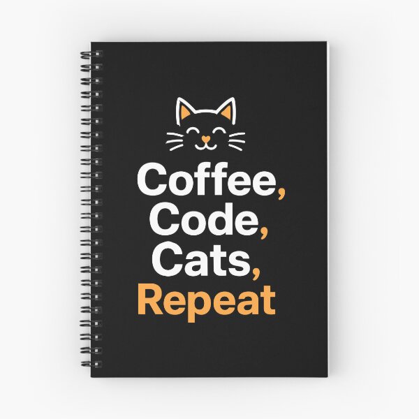 Item preview, Cat Lover and Programmer Daily Routine Funny designed and sold by AntiqueImages.