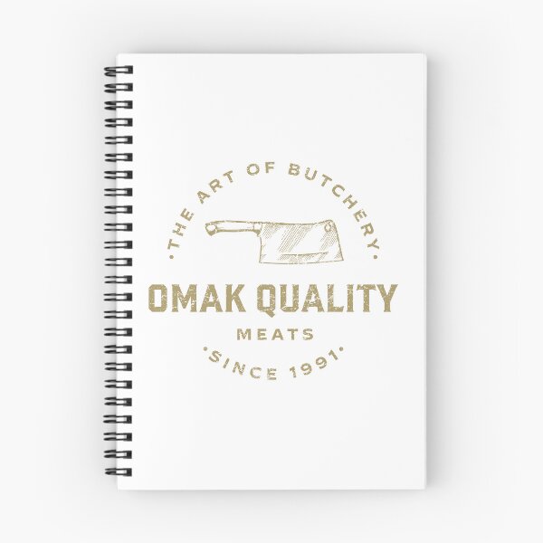 Item preview, Omak Quality Meats Cleaver Knife Vintage Butcher Logo Vector designed and sold by ccabatu.
