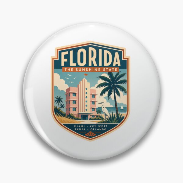 Item preview, Florida The Sunshine State Miami Key West Tampa Orlando Travel Vacation Souvenir designed and sold by Simsimah26Parks.