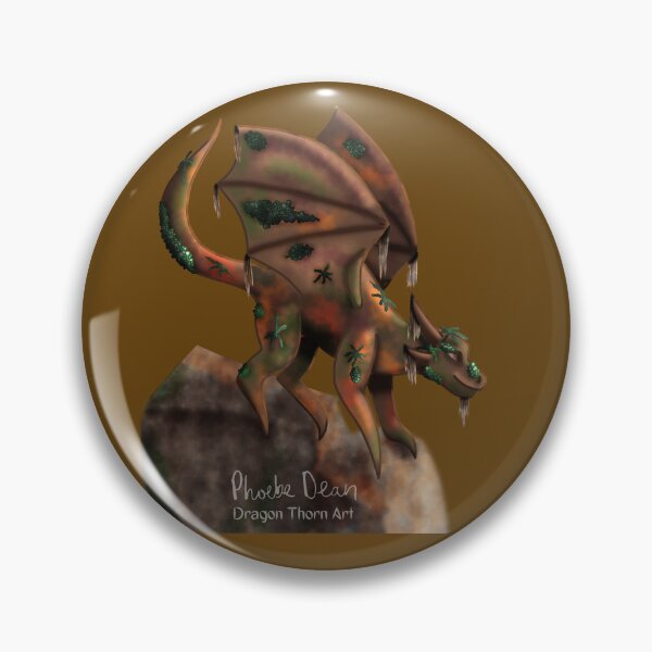Item preview, Lichen Dragon designed and sold by dragonthorn-art.