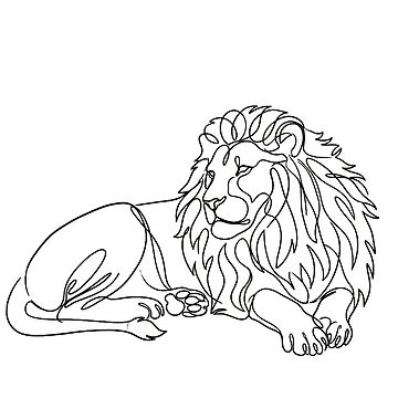 Artwork thumbnail, Lion by Inkwave10
