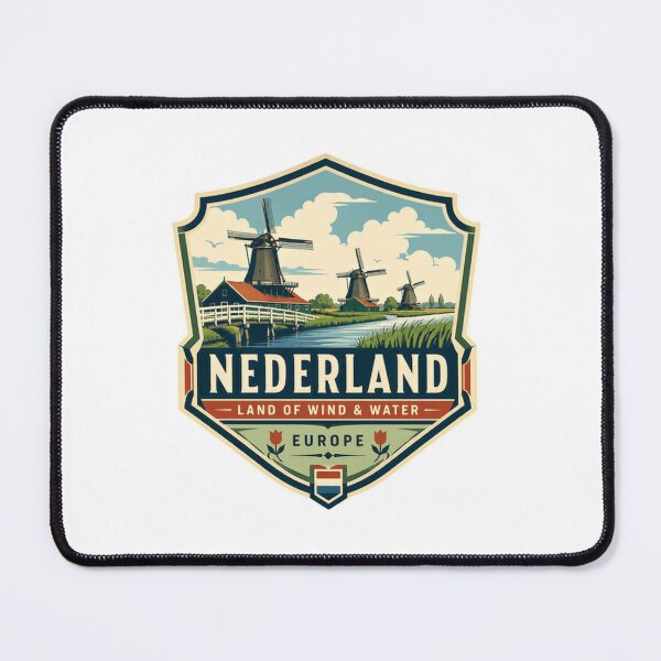 Item preview, Nederland Land Of Wind & Water Europe Dutch Travel Souvenir designed and sold by Simsimah26Parks.
