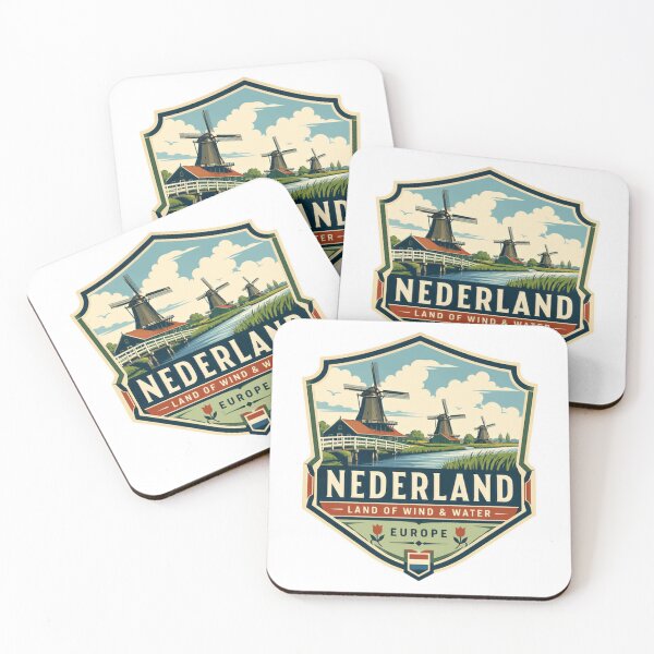 Item preview, Nederland Land Of Wind & Water Europe Dutch Travel Souvenir designed and sold by Simsimah26Parks.