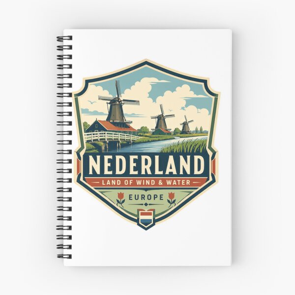 Item preview, Nederland Land Of Wind & Water Europe Dutch Travel Souvenir designed and sold by Simsimah26Parks.