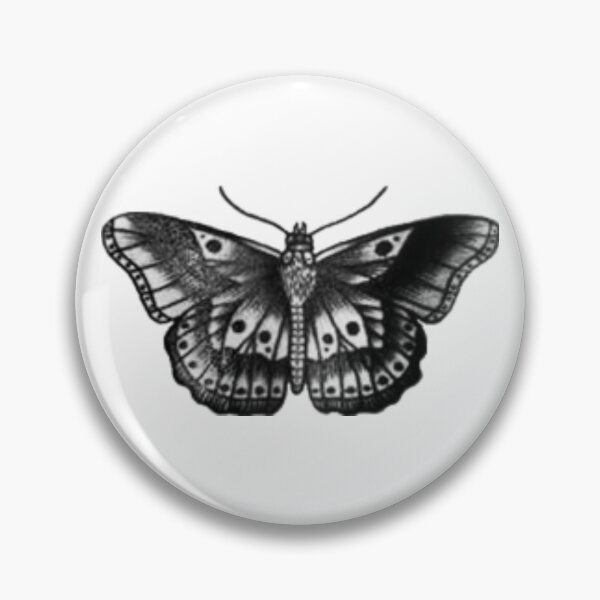 Item preview, Vintage Dark Academia Butterfly Vintage Moth Drawing designed and sold by Koussgh.