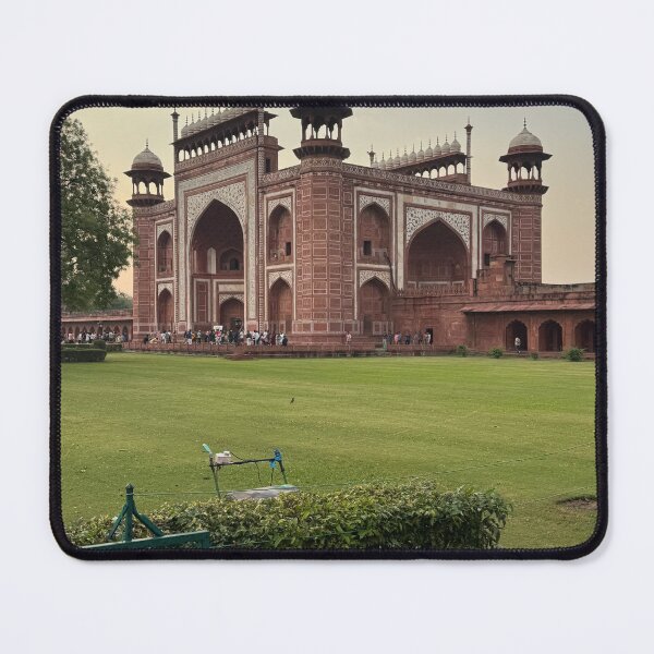 Item preview, Historic Taj Mahal Gateway | Mughal Architecture Photography | India Landmark Wall Art designed and sold by StyleForge Apparel.