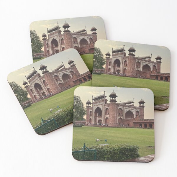 Item preview, Historic Taj Mahal Gateway | Mughal Architecture Photography | India Landmark Wall Art designed and sold by StyleForge Apparel.