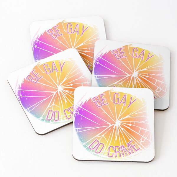 Item preview, be gay do crime designed and sold by Library-Of-Em.