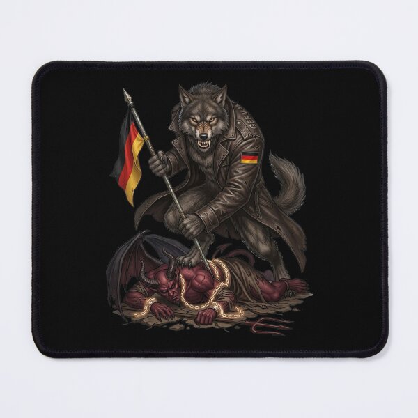 Item preview, German werewolf defeats the devil designed and sold by ReneMM.