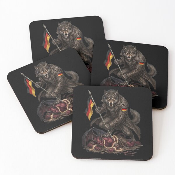 Item preview, German werewolf defeats the devil designed and sold by ReneMM.