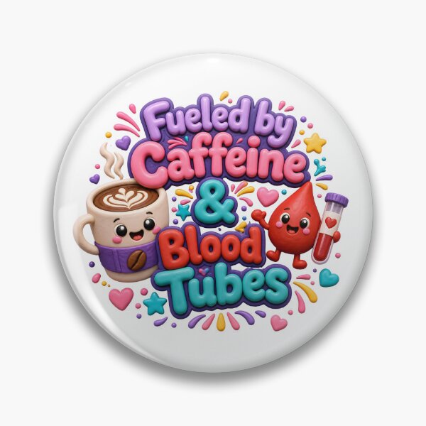 Item preview, Fueled by Caffeine and Blood Tubes designed and sold by Kaikab007.