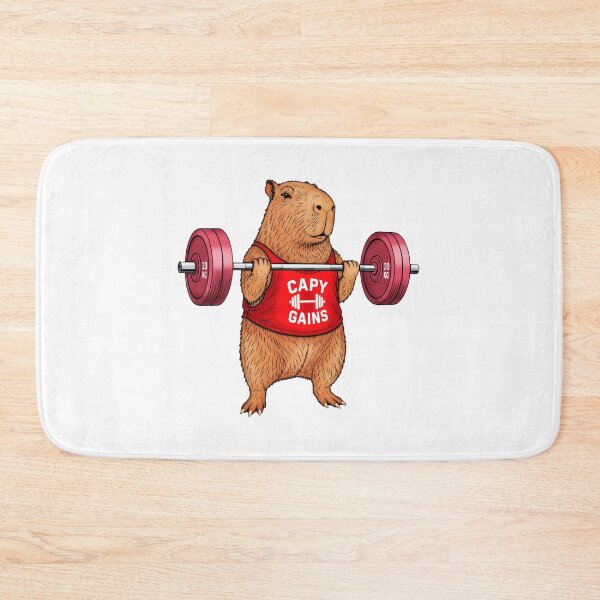 Item preview, Capy Gains - Do you even lift bro? designed and sold by Roysdisturbia.