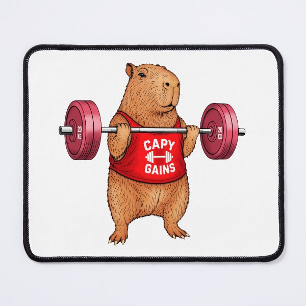 Item preview, Capy Gains - Do you even lift bro? designed and sold by Roysdisturbia.