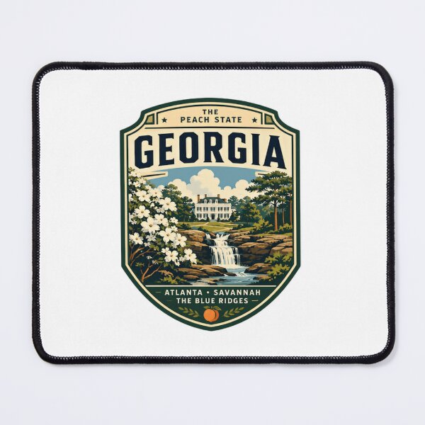 Item preview, The Peach State Georgia Atlanta Savannah The Blue Ridges Souvenir Traveler Native designed and sold by Simsimah26Parks.