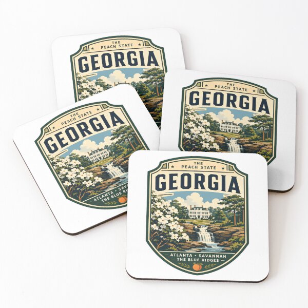 Item preview, The Peach State Georgia Atlanta Savannah The Blue Ridges Souvenir Traveler Native designed and sold by Simsimah26Parks.