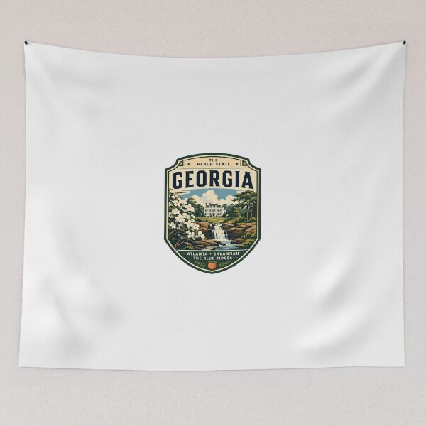 Item preview, The Peach State Georgia Atlanta Savannah The Blue Ridges Souvenir Traveler Native designed and sold by Simsimah26Parks.
