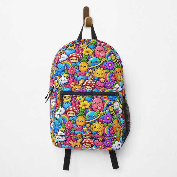 Item preview, Lucid Cute Doodle Colourful Joyful pattern designed and sold by MarlinMatt.