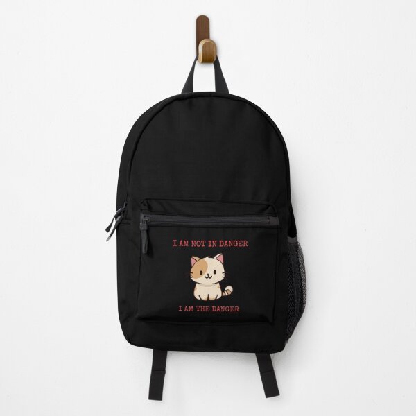 Item preview, I Am The Danger Funny Cat Quote Dark Humor designed and sold by Mircea786.