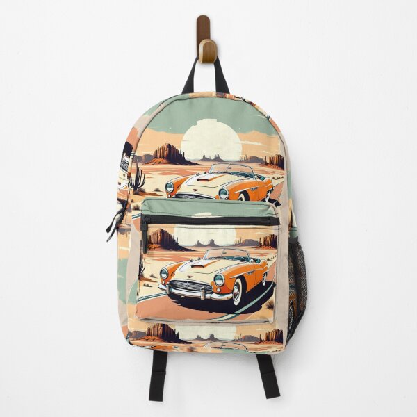 Item preview, Retro car in mountains, Vintage designed and sold by tarkone.
