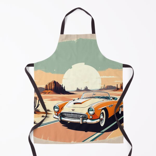 Item preview, Retro car in mountains, Vintage designed and sold by tarkone.