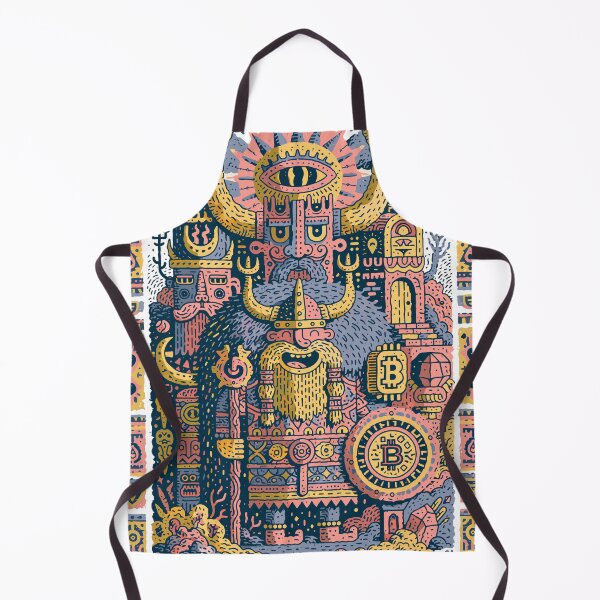 Item preview, Mystic Viking Crypto God | All-Seeing Eye designed and sold by Romgora.