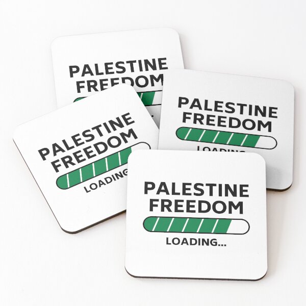 Item preview, Palestine Freedom Loading, Palestine Will Be Free -Black designed and sold by Hurriyyatee.