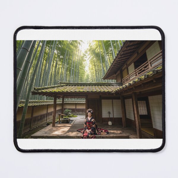 Aperçu de l'œuvre Maison de geishas dans les arbres créée et vendue par MugenGarden.
