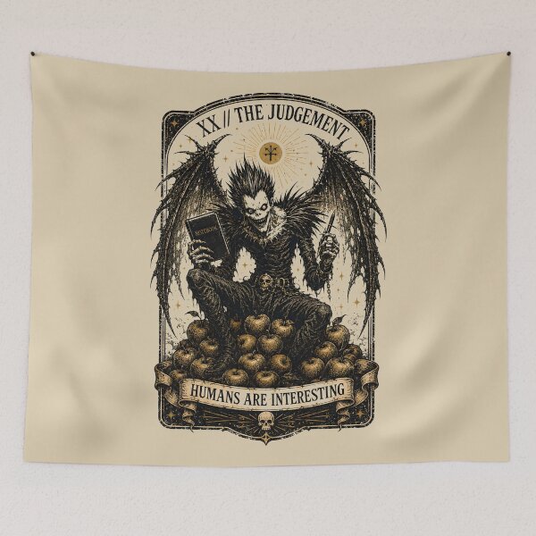 Item preview, The Judgement Shinigami Tarot Card designed and sold by agearb.