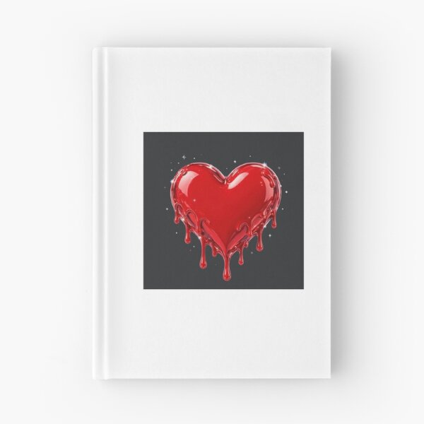 Item preview, Dripping red love heart designed and sold by carlsmart1.
