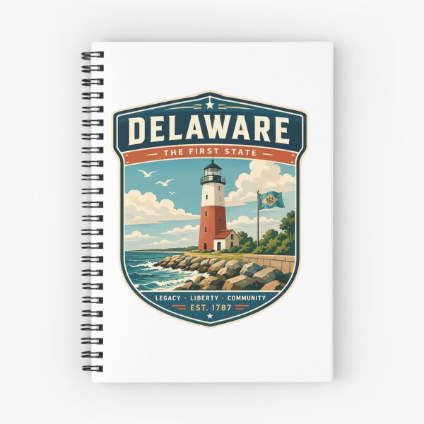 Item preview, Delaware The First State Est 1787 Legacy Liberty Community Home State Travel designed and sold by Simsimah26Parks.