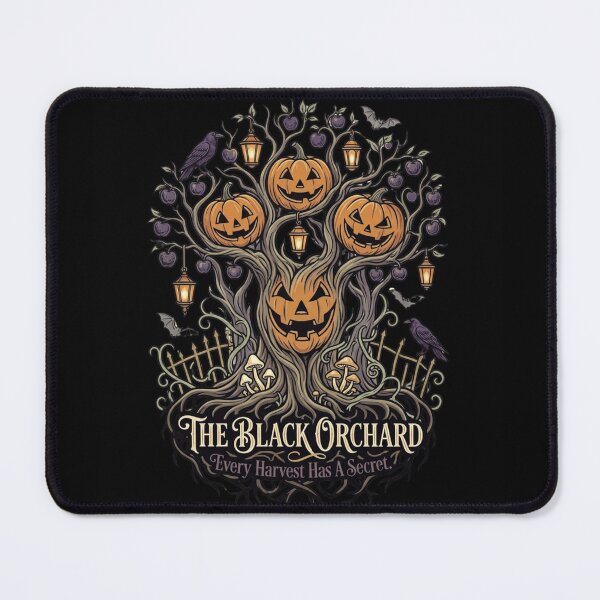 Item preview, The Black Orchard Halloween Artwork | Premium Vintage Spooky Design designed and sold by Amr Darwish Graphic designer.
