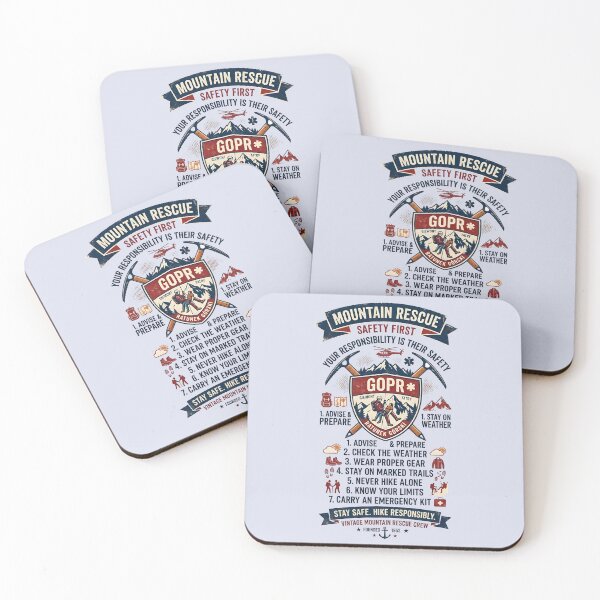 Item preview, Mountain Rescue - Stay safe. Hike responsibly designed and sold by ParadoxParadox.