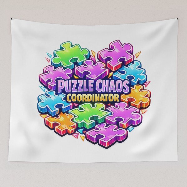Item preview, Puzzle Chaos Coordinator Pastel Puzzle Design designed and sold by AleksKos.