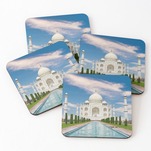 Item preview, Taj Mahal Reflection Pool | Agra India Travel Photography | Mughal Architecture Wall Art designed and sold by StyleForge Apparel.