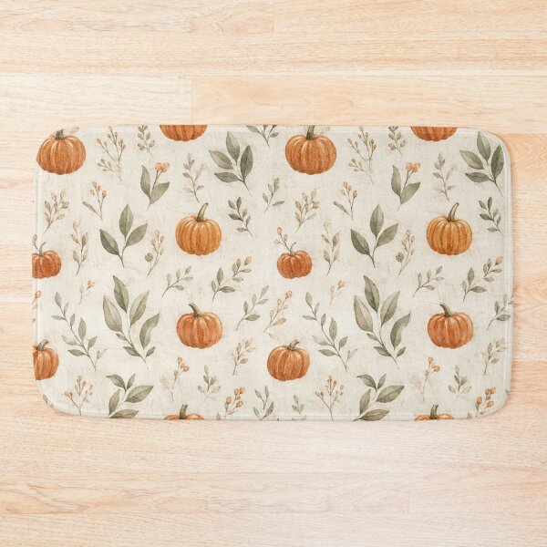 Item preview, Tiny Burnt Orange Pumpkin Fall Farmhouse designed and sold by Yellowriversss.