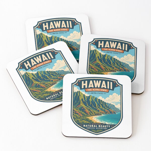 Item preview, Hawaii The Aloha State United States Explore Natural Beauty Endless Adventure Travel Vacationer designed and sold by Simsimah26Parks.