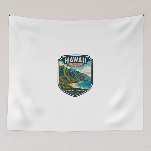 Item preview, Hawaii The Aloha State United States Explore Natural Beauty Endless Adventure Travel Vacationer designed and sold by Simsimah26Parks.