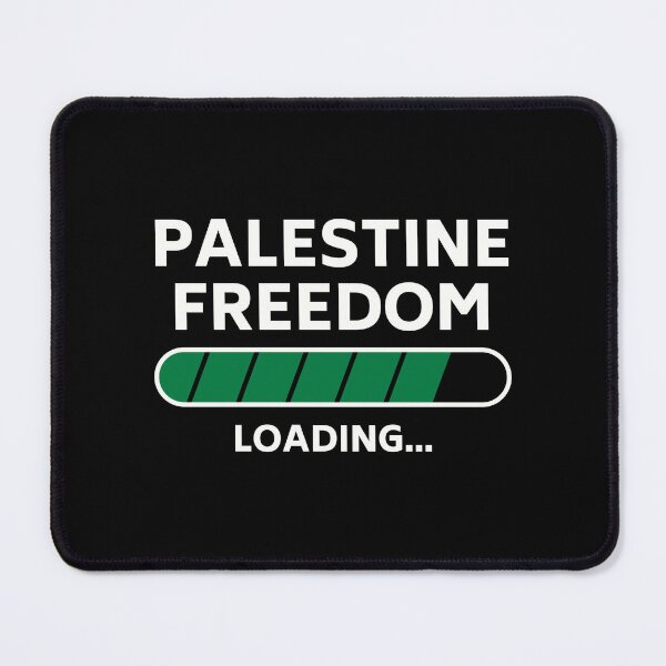 Item preview, Palestine Freedom Loading, Palestine will be free -White designed and sold by Hurriyyatee.